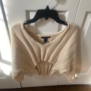 Forever 21 cropped sweater